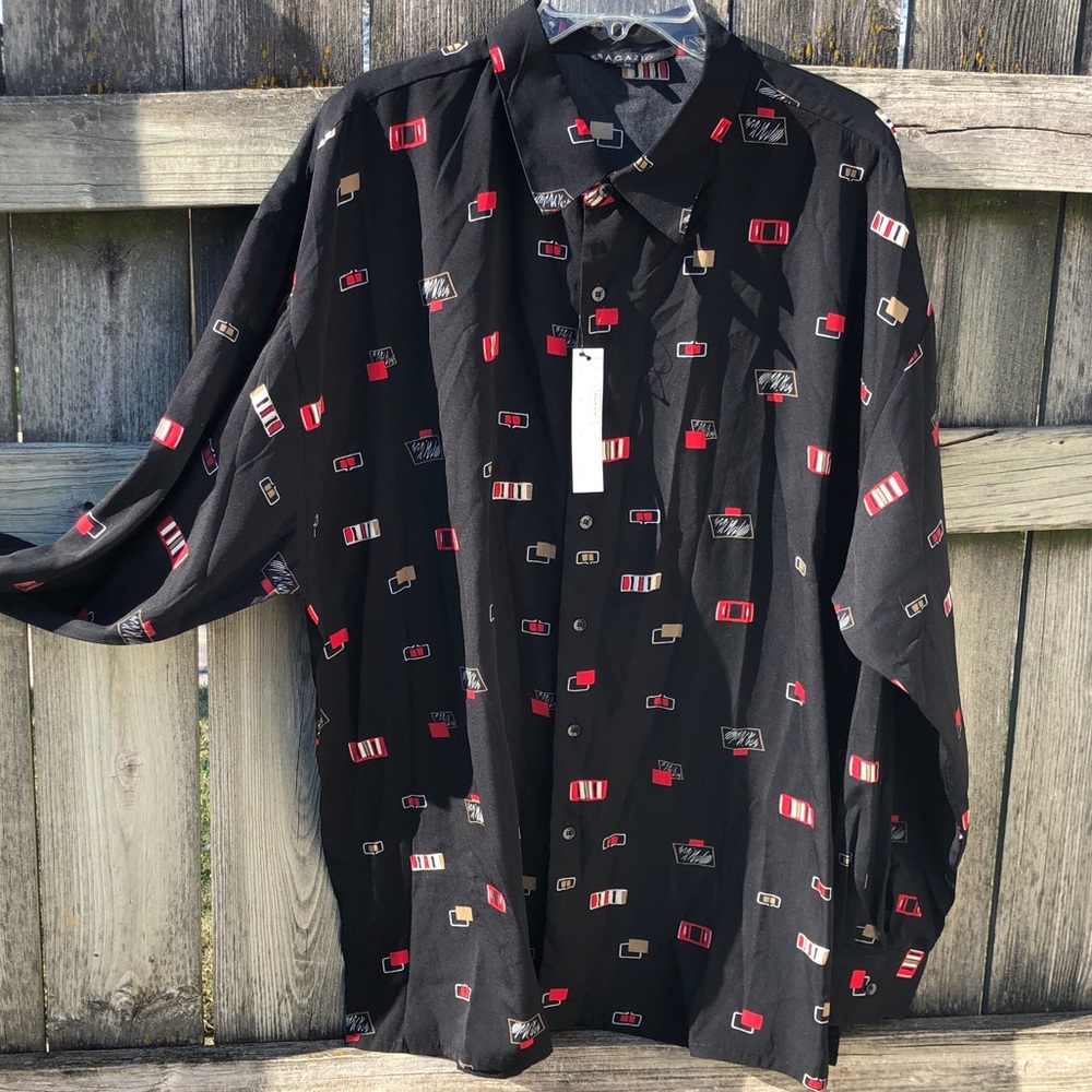 Bagazio Mens Dress Shirt Size 3X